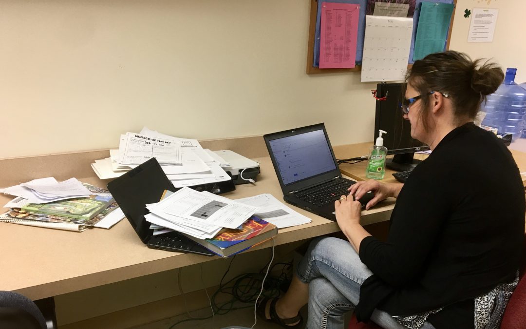 As rural teachers adjust to online classes, students drive 30 miles to access the internet