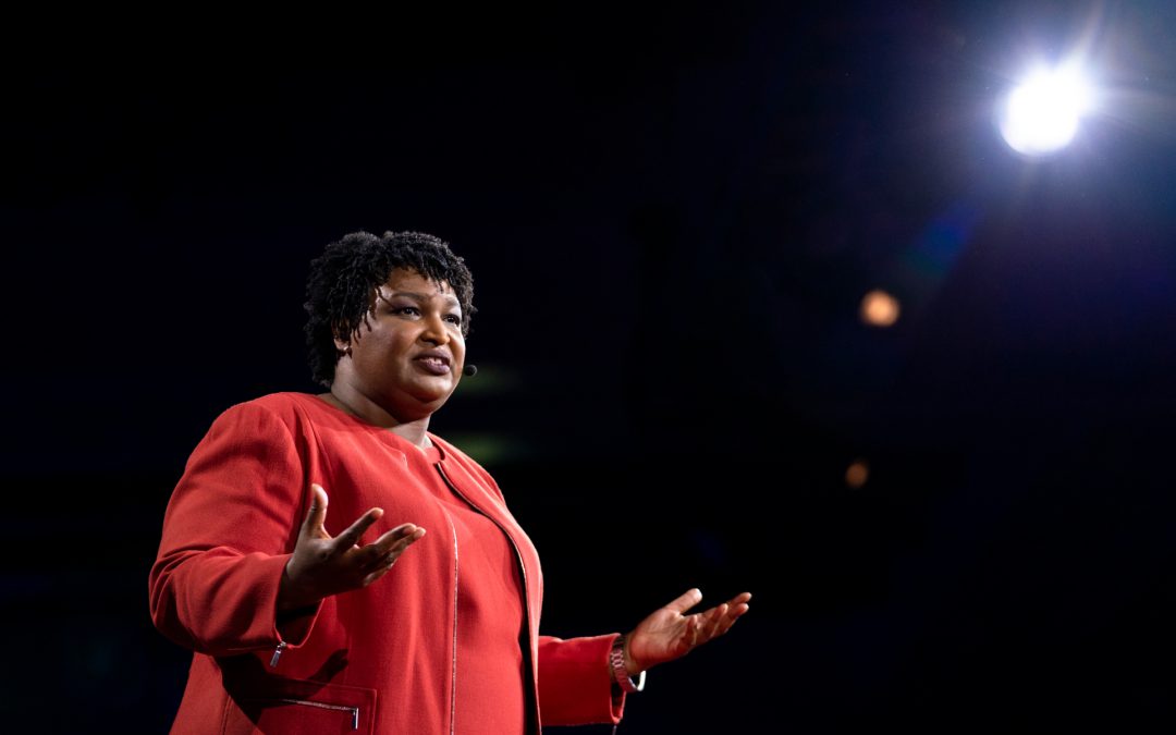 Stacey Abrams advocates for vote-by-mail ahead of presidential election