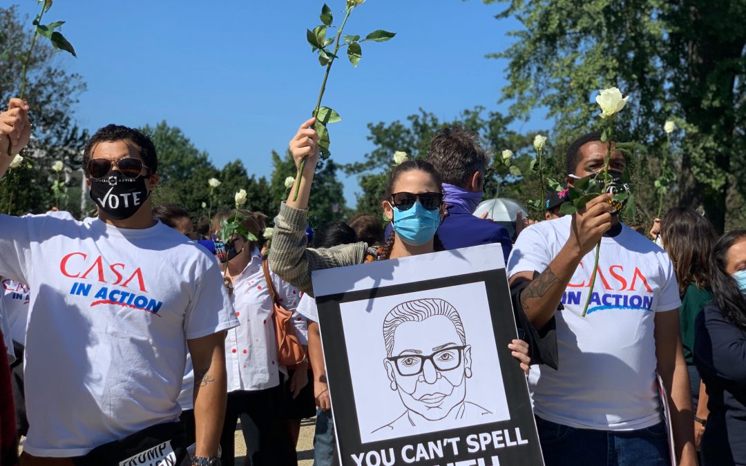 Activists demand senators focus on COVID-19 relief, not Supreme Court justice replacement