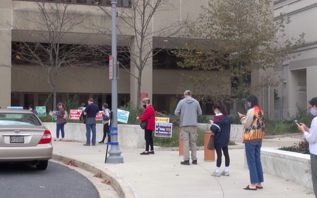 VIDEO: Record-Breaking Turnout For Youth Voting Early