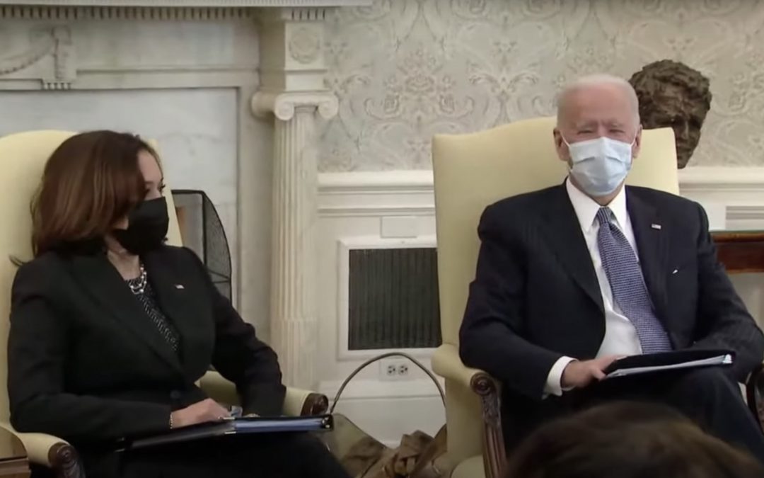 VIDEO: Biden Meets with 10 Republican Senators