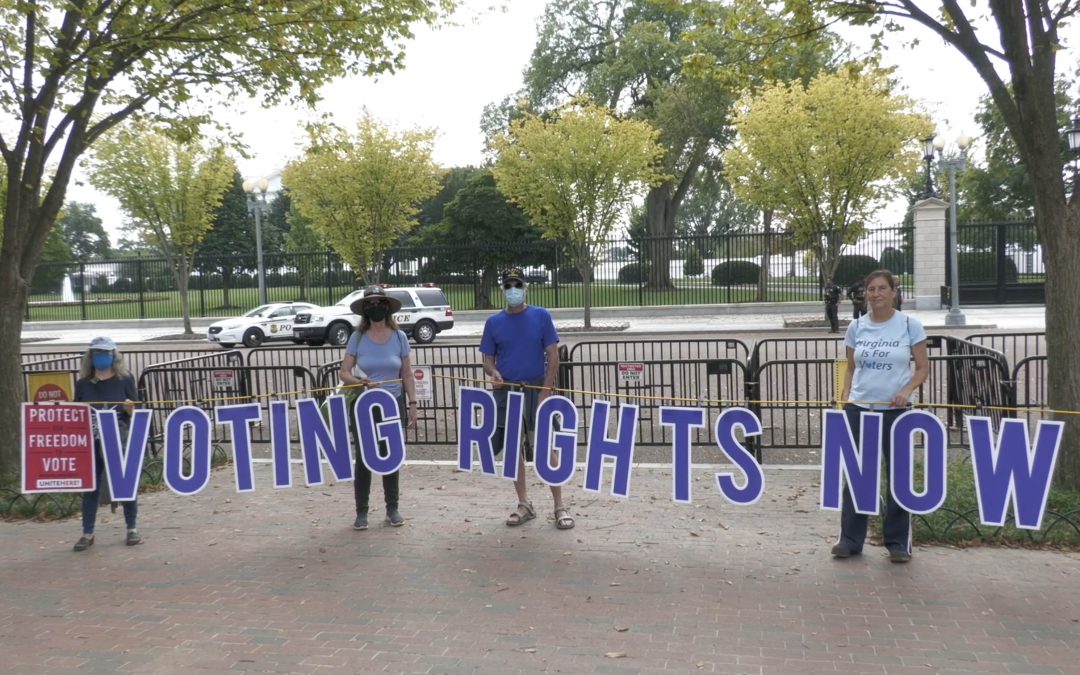 VIDEO: Activists call on Biden to Fight for Voting Rights Bills