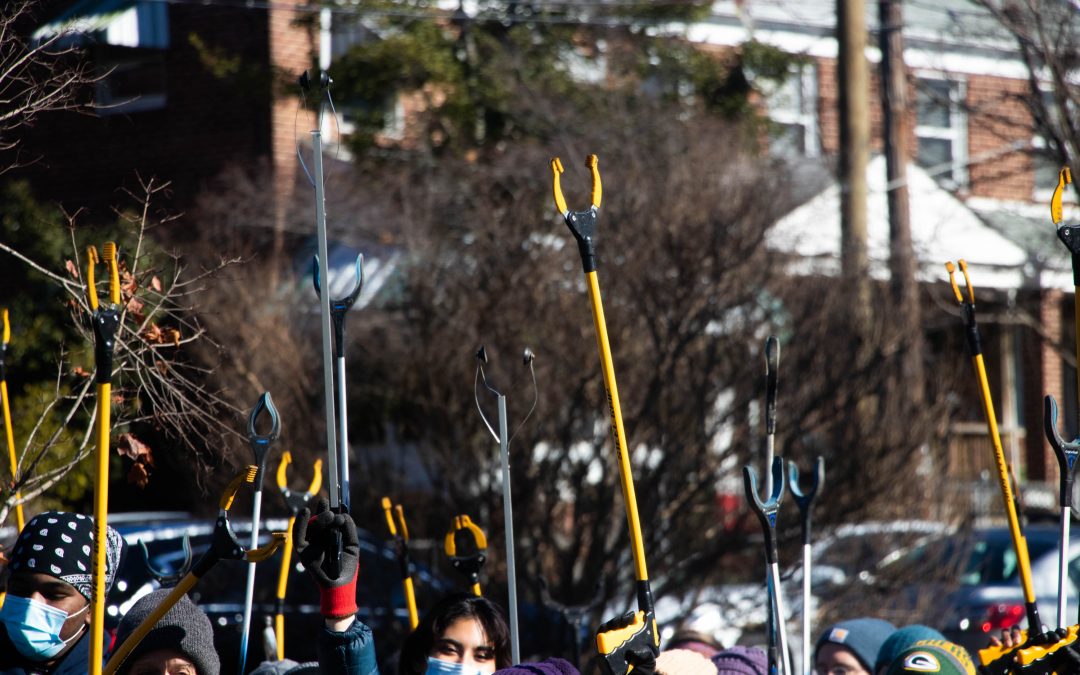 Volunteers mark Martin Luther King Day with environmental service