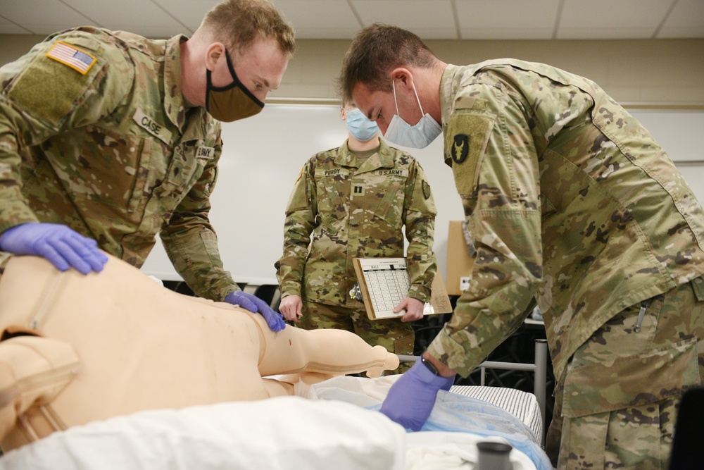 A different rescue mission: National Guard aids medical staffs burdened by COVID-19 pandemic