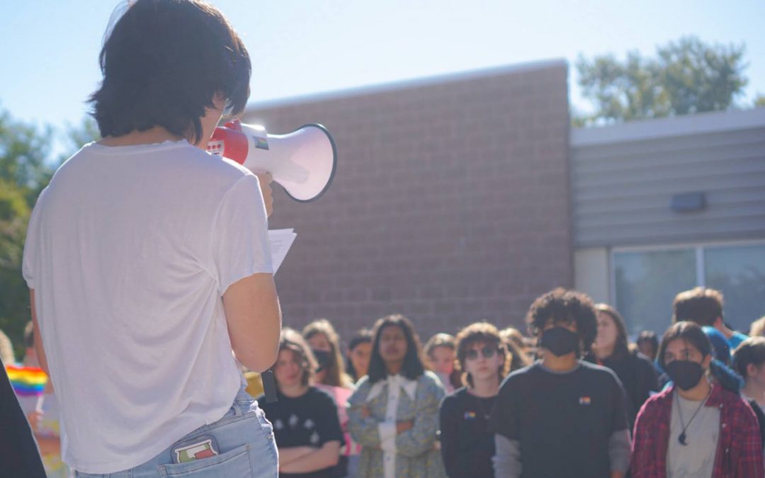 Virginia students stage walkouts in protest against new transgender education policies