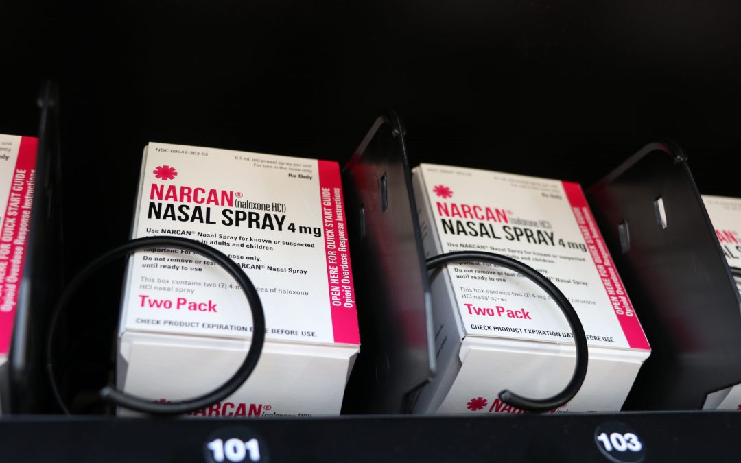 Video: Harm reduction vending machines make Narcan more accessible without stigma