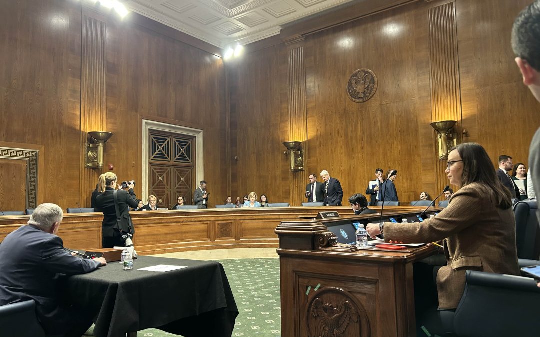 Senators question deputy secretary nominee James O’Neill in committee hearing