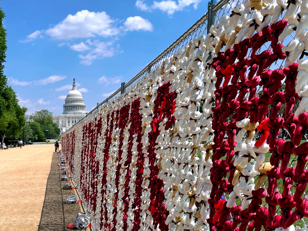 20,000 teddy bears on the mall